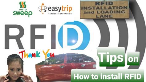 how to install rfid sticker nlex|easytrip rfid sticker requirements.